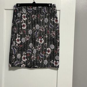 Margaret M Floral Pencil Skirt